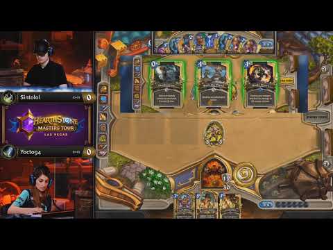 Hearthstone Masters Tour Las Vegas 2019: Yocto94 vs Sintolol | Day 1 Swiss Stage