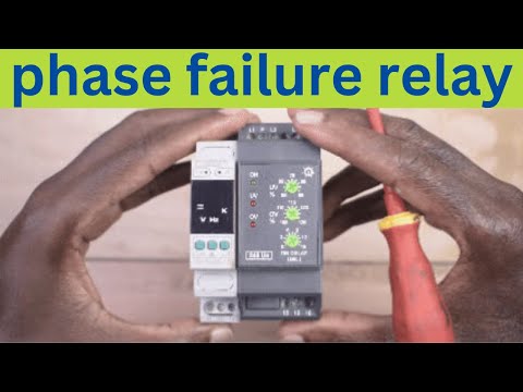 Phase Failure Relay Explained | Simple Demonstration for Electricians|Elektreca