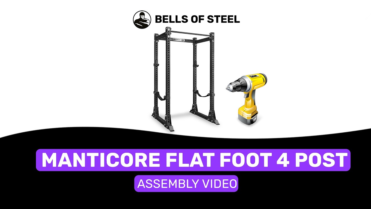 Manticore Flat Foot Power Rack Builder (3