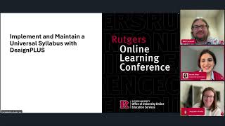 Implement & Maintain a Universal Syllabus with DesignPLUS