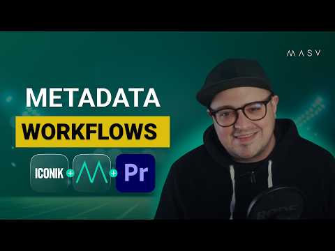 Metadata Workflows for Sports Footage: MASV + Iconik + Premiere