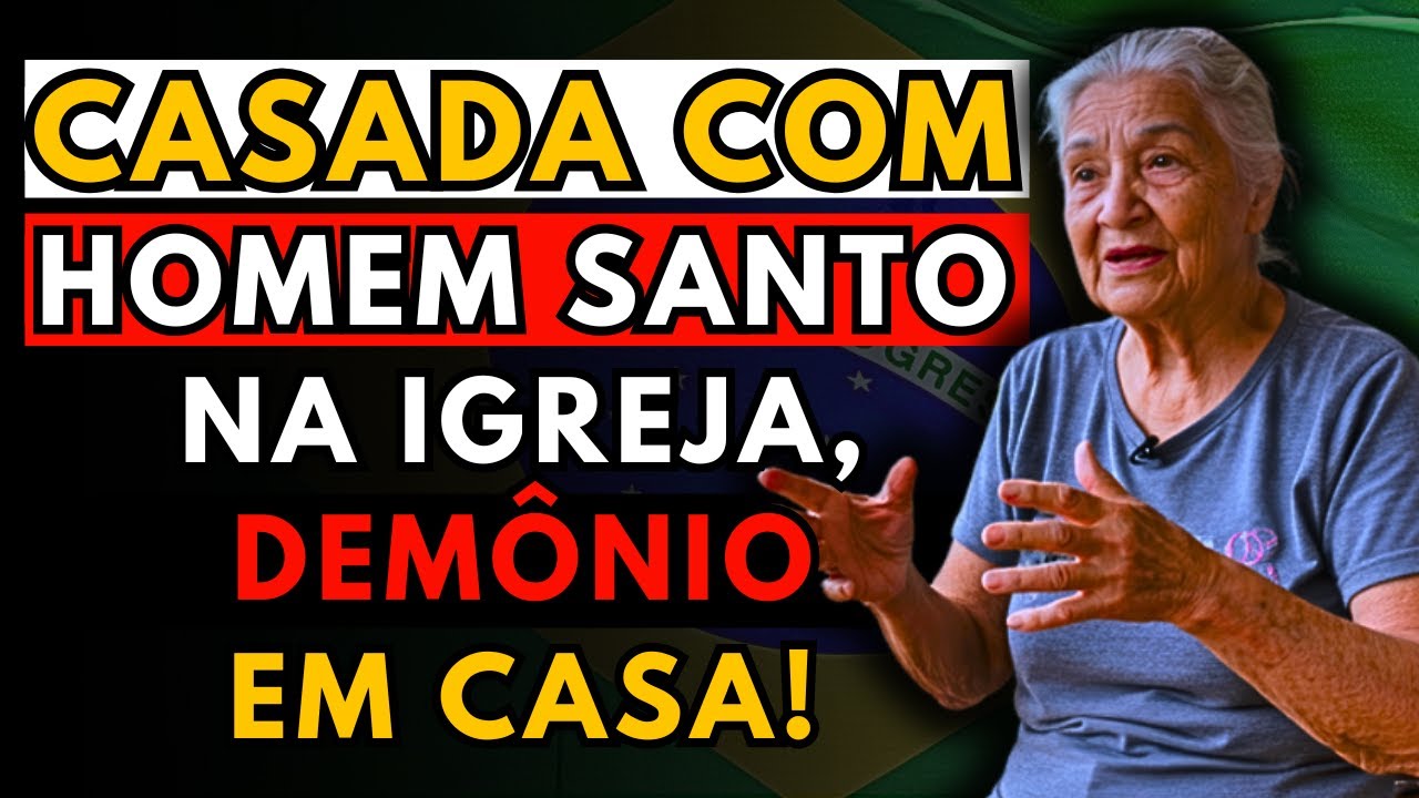 A HISTÓRIA REAL DESTA AVÓ 👵"CASEI COM O SANTO E DESCOBRI O DEMÔNIO, ATÉ QUE EU..."