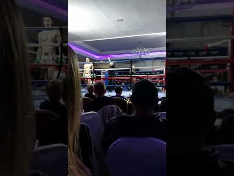 Dillon Elsmore wins by TKO in the first on the K Star fight night against a good opponent #shorts