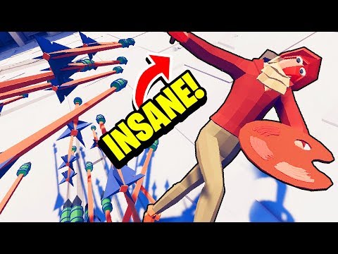 TABS - The PAINTER is NEO! Dodges Everything - Totally Accurate Battle Simulator