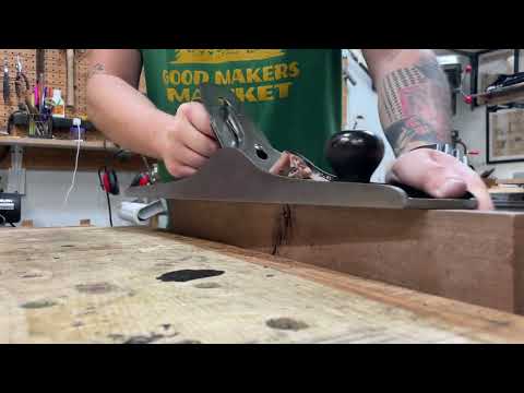 Restored 100 year old Stanley Bailey No 7 hand plane.