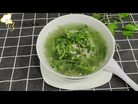 Cách Nấu Canh Rau Má Thịt Bằm Ngon Đơn Giản Của Người Thanh Hóa| Bếp Của Sên