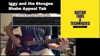 Iggy and the Stooges Shake Appeal Guitar Lesson Tutorial with Tabs Raw Power