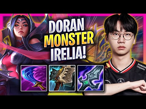 DORAN IS A MONSTER WITH IRELIA! - T1 Doran Plays Irelia TOP vs Ambessa! | Season 2025
