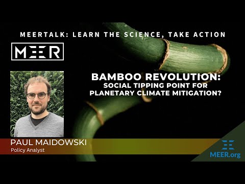 Paul Maidowski – Bamboo Revolution: Social Tipping Point for Planetary Climate Migration?