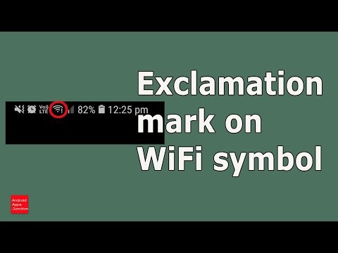 Fix ! Exclamation mark on WiFi Android | WiFi connected but no internet access