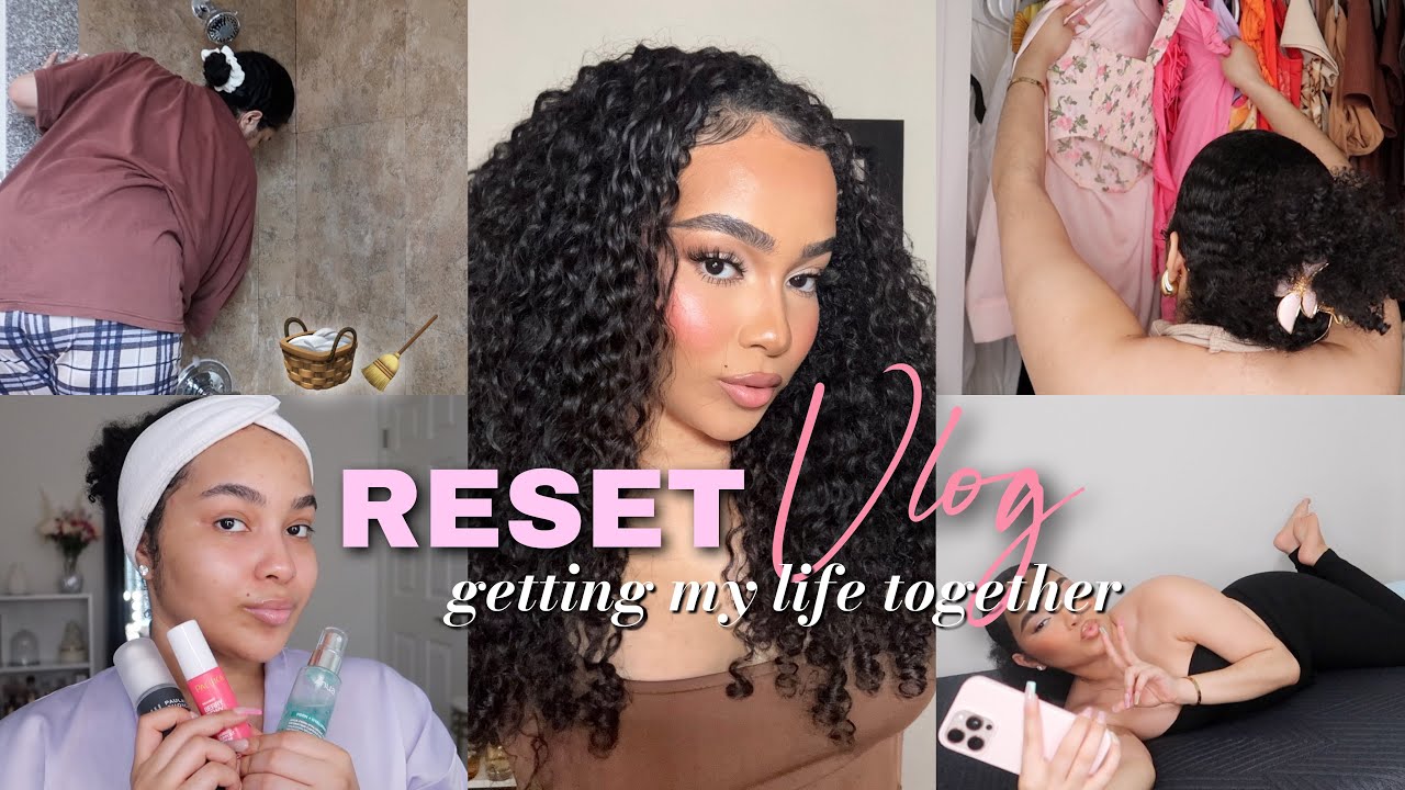 PRE-SUMMER RESET VLOG ☀️ cleaning, organizing, self care & getting my life together!