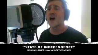 "State of Independence" - Donna Summer cover by Ricky Comeaux