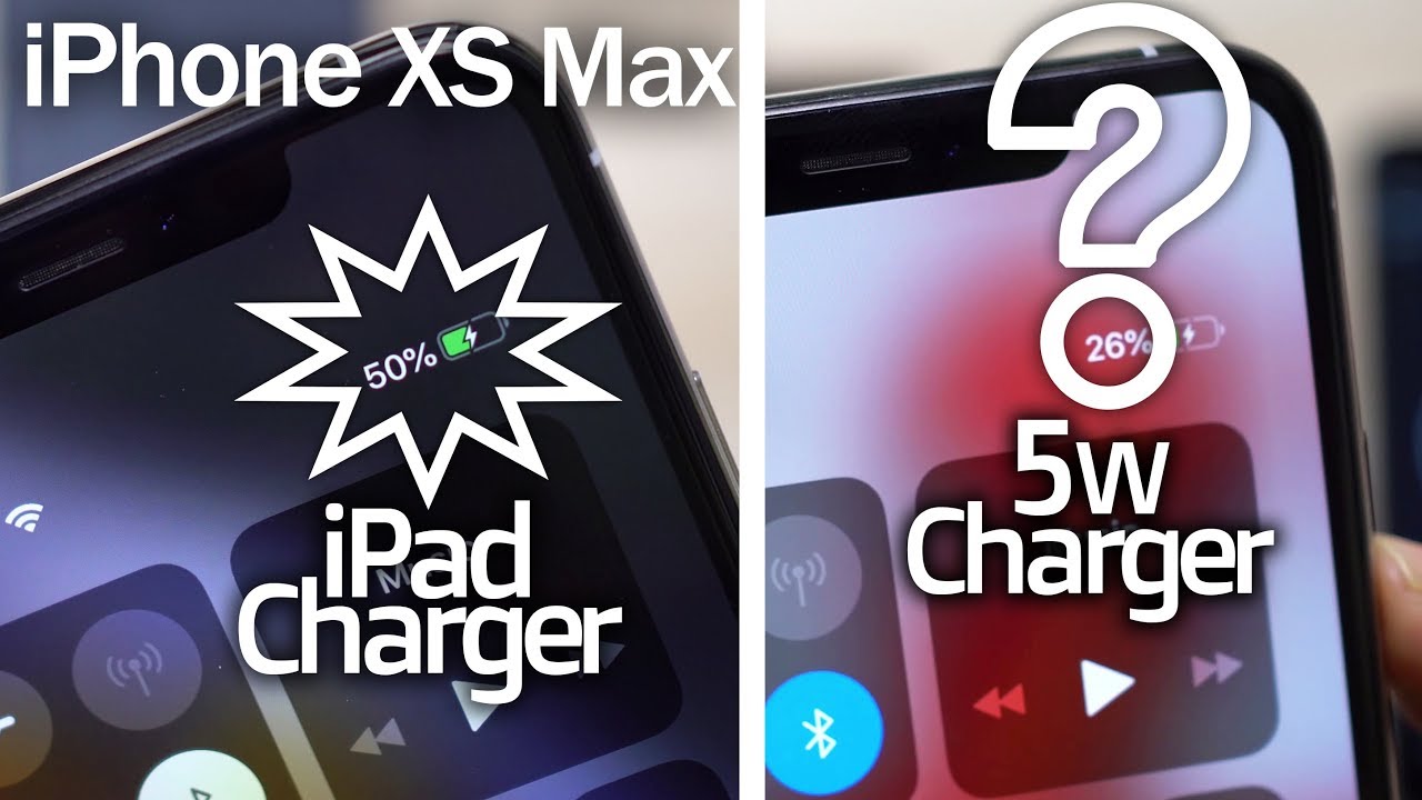 iPhone XS MAX Charging with iPad Charger- How Fast It Is!! Why Apple, whyyy?👿