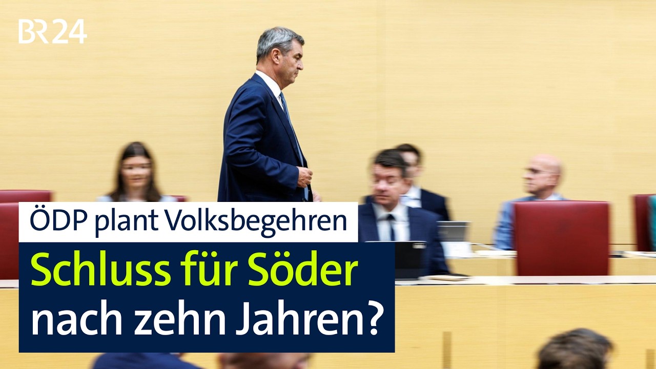 ÖDP will Amtszeit des bayerischen Ministerpräsidenten einschränken | BR24live