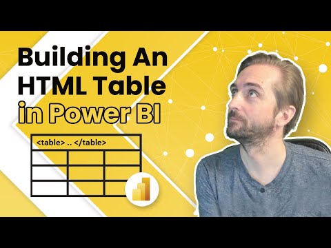 Power BI HTML Tables – The basics - BI Samurai