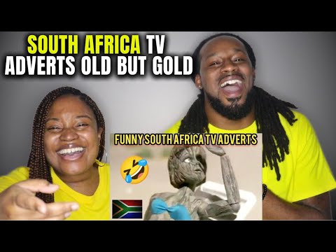 OLD BUT GOLD! American Couple Reacts to Funny South Africa TV Adverts