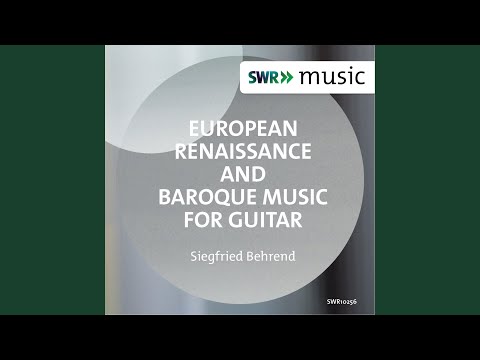 Gagliarda (arr. S. Behrend for guitar)