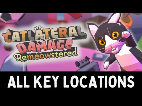 Catlateral Damage: Remeowstered | All Key Locations