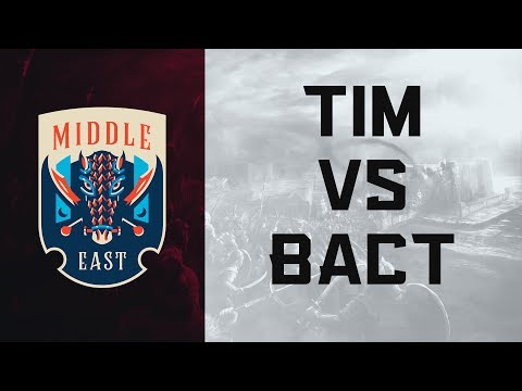 ECL Middle East 1v1 - Tim vs BacT [Semi-Final]