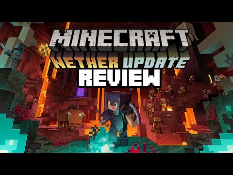 Minecraft Nether Update Gameplay Review: Bedrock [Biomes, Netherite, Piglins, Hoglins, Striders]