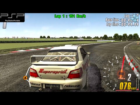 TOCA Race Driver 3 / DTM Race Driver 3 - PSP Gameplay 4k 2160p (PPSSPP)