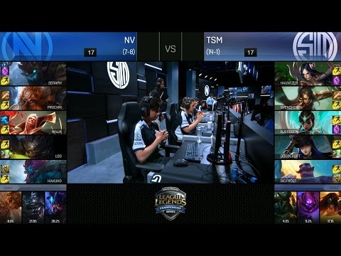 TSM vs NV Game 2 Highlights - TEAM SOLOMID vs TEAM ENVY NA LCS Week 8 Summer 2016