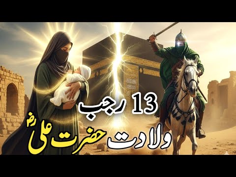 13 Rajab Hazrat Ali A.S Ki Wiladat | Birth of the Maula Ali in Kaaba