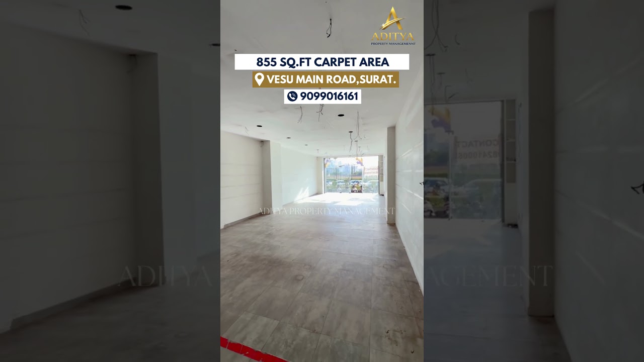 Prime Ground Showroom For Rent - Vesu Main Road, Surat. in Vesu, Surat — photo 1 of 6