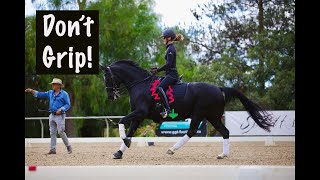 How Not to Grip with your Legs in Canter