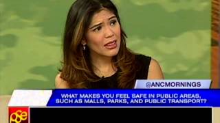 QOTD:  What makes you feel safe in public areas such as malls, parks, and public transport?