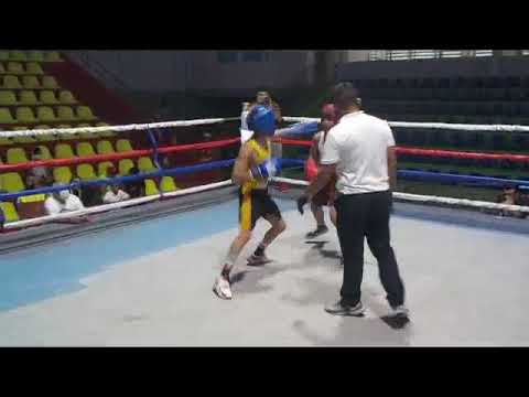 KEVYN UMAÑA VS KENNETH SOMARRIVA. GIMNASIO NICARAO, MIERCOLES 24 DE FEBRERO DE 2021.