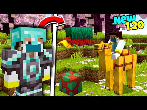 I Played the NEW 1.20 Update In Minecraft Survival | Mcaddon Survival Series #13