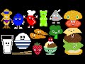 Food Groups Grains Vegetables Fruits Protein Dairy The Kids Picture Show