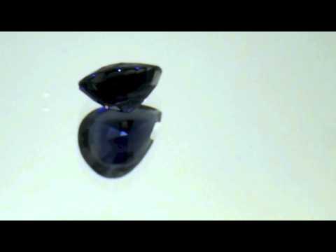 Australian Sapphire 9x7mm Pear. 2.12ct.