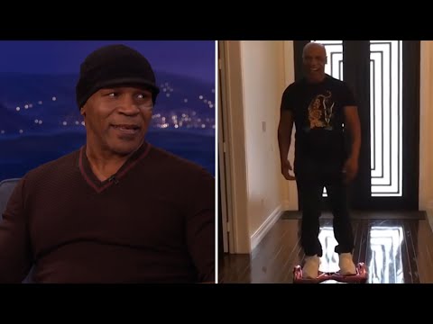 Mike Tyson Vs. The Hoverboard | CONAN on TBS