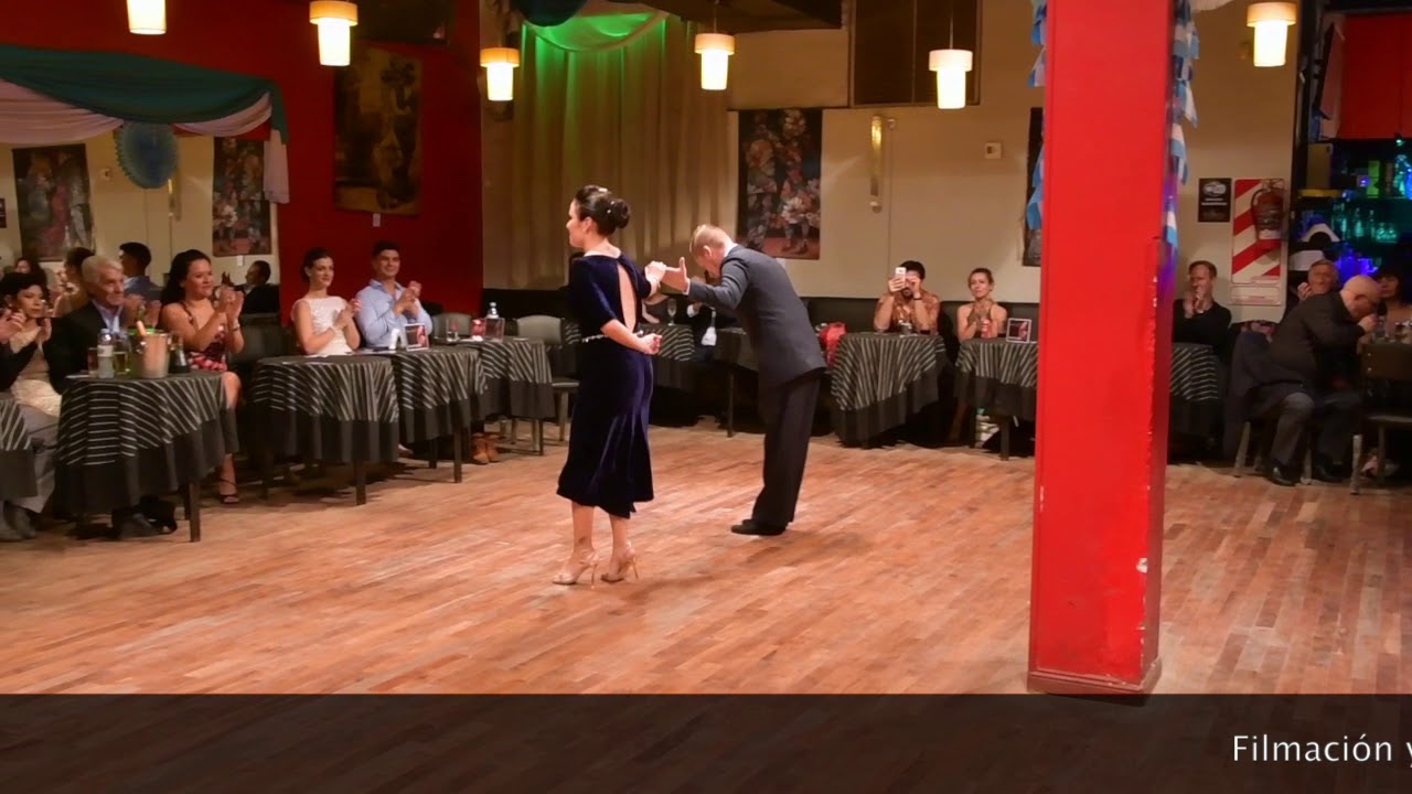 Giulia del Porro y Riccardo Pagni en Porteño y Bailarin