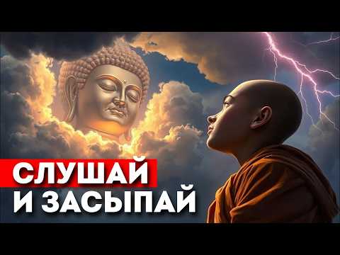 ЗАСЫПАЙ 🌔 ПОД ИНТЕРЕСНУЮ ИСТОРИЮ БУДДИЗМА 🌎 РАССКАЗ ДЛЯ СНА