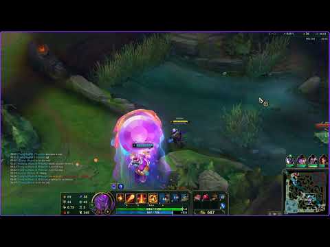 Mid lane Brand vs Aurelion Sol. I hunt him across the map