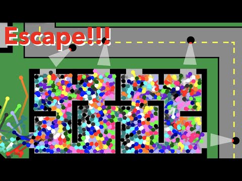 Mega Proliferation + Escape the Seeker - Algodoo Marble Race
