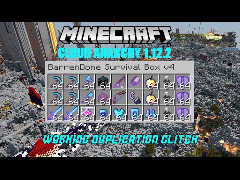 CLOUD ANARCHY MINECRAFT 1.12.2 DUPE WORKING!