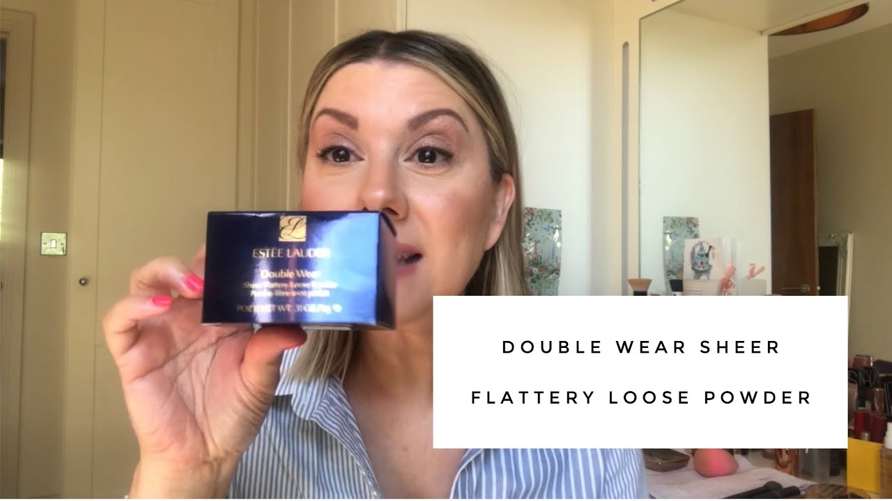 DOUBLE WEAR SHEER FLATTERY LOOSE POWDER | REVIEW & DEMO