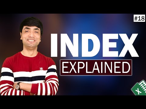 INDEX Function Explained  (An Alternative to VLOOKUP) | How to use Excel Index - the right way