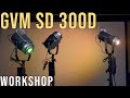 GVM SD300D Kit Softbox And Stand | (Indexed Chapters)