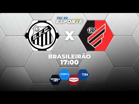 Santos x Athletico-PR se enfrentam na Vila Belmiro pela 22ª rodada do Brasileirão