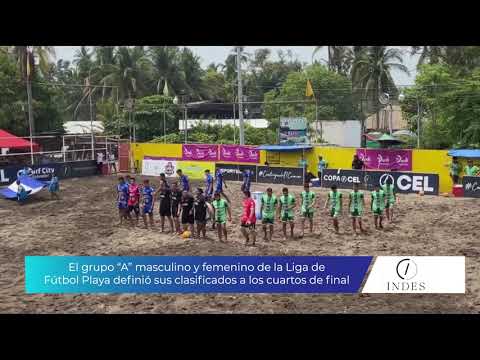 Continua la acción en la Liga de Fútbol Playa Copa CEL 2023