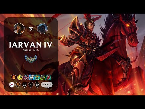 Jarvan IV Mid vs Udyr - KR Challenger Patch 13.5