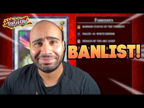 BANLIST IS OUT!!! They FINALLY Did It! Yu-Gi-Oh!