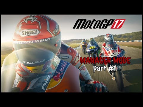 MotoGP 17 manager mode part 1 | Mahindra