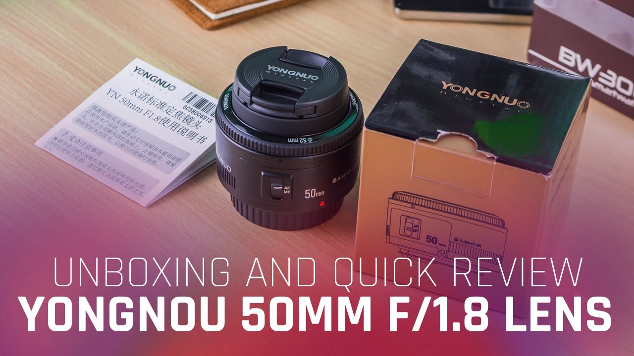 Yongnou Nikon 50mm f/1.8 in the flesh