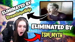 FORTNITE STREAM SNIPERS COMPILATION! (Ninja, Daequan, Faze Cloakzy, & More!)
